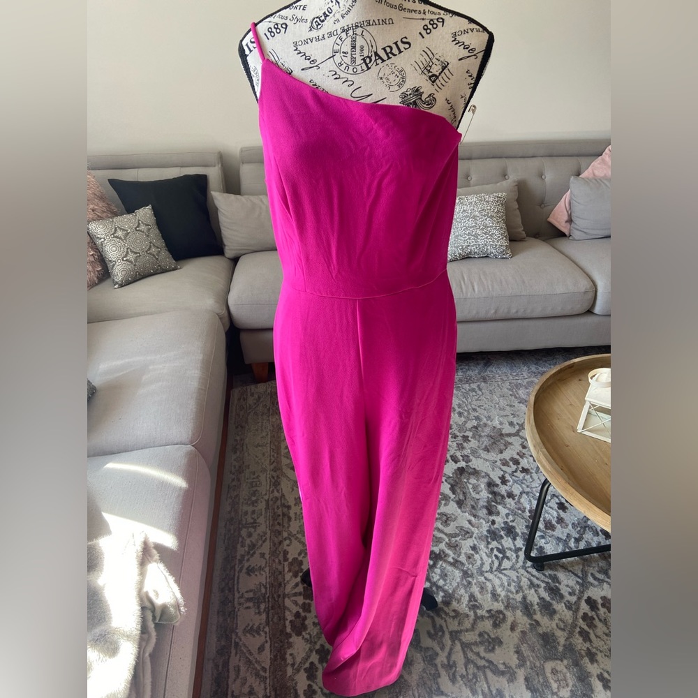 Chic Jumpsuit with Vibrant Style size L